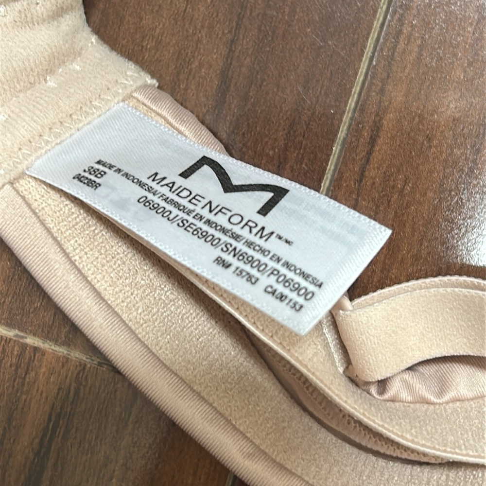 38b Maidenform Lightly Lined Strapless Multiway B… - image 3